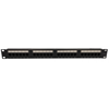 NG PATCH PANEL CAT6, 1U, 24 PORTS