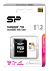 SILICON POWER κάρτα μνήμης Superior Pro microSDXC UHS-I, 512GB, Class 30