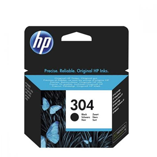 HP Μελάνι Inkjet No.304 Black (N9K06AE)